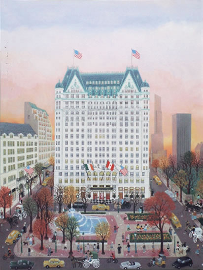 Plaza Hotel Painting